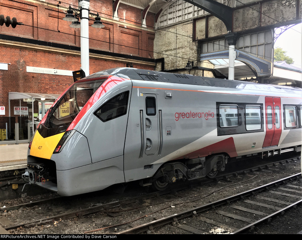 Class 755 4 car bi mode unit 755 417
